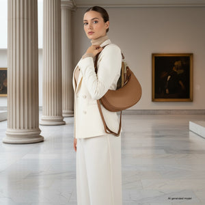 Italian Full-Grain Leather Shoulder Bag | Verona
