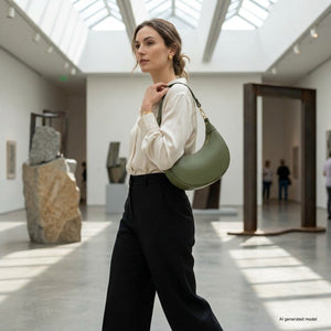 Italian Full-Grain Leather Shoulder Bag | Verona