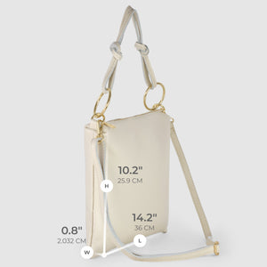 Italian Full-Grain Leather Shoulder Bag | Livorno