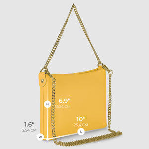 Italian Full-Grain Leather Crossbody Bag | Mantova