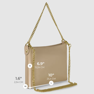 Italian Full-Grain Leather Crossbody Bag | Mantova