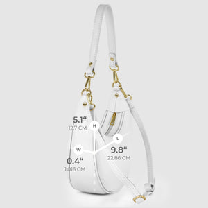 Italian Full-Grain Leather Shoulder Bag | Verona