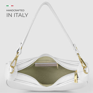 Italian Full-Grain Leather Shoulder Bag | Verona