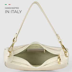 Italian Full-Grain Leather Shoulder Bag | Verona