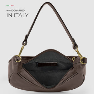 Italian Full-Grain Leather Shoulder Bag | Verona