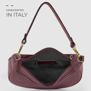 Italian Full-Grain Leather Shoulder Bag | Verona