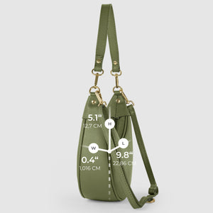 Italian Full-Grain Leather Shoulder Bag | Verona