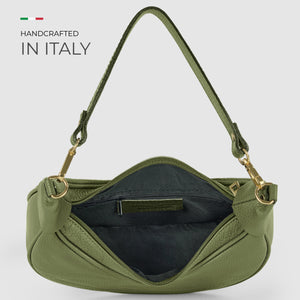 Italian Full-Grain Leather Shoulder Bag | Verona