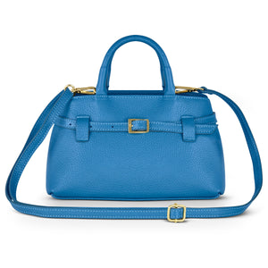 Italian Full-Grain Leather Top-Handle Bag | Cervia