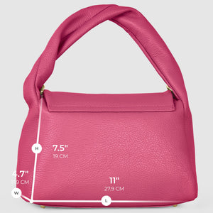 Italian Full-Grain Leather Top-Handle Bag | Perugia