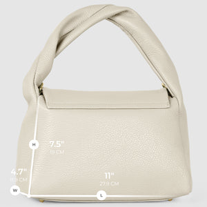 Italian Full-Grain Leather Top-Handle Bag | Perugia