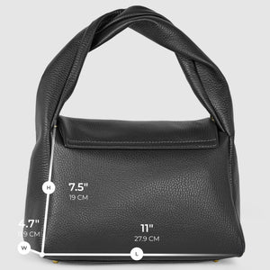Italian Full-Grain Leather Top-Handle Bag | Perugia