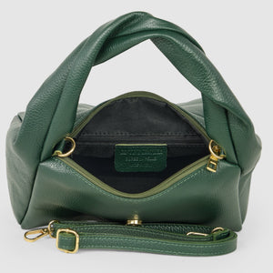Italian Full-Grain Leather Top-Handle Bag | Perugia