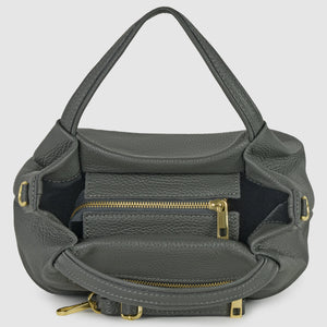 Italian Full-Grain Leather Top-Handle Bag | Lucca