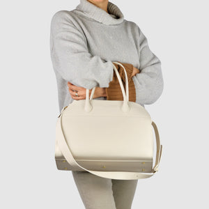 Italian Full-Grain Leather Top-Handle Bag | Asti