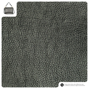 Italian Metallic Full-Grain Leather Shoulder Bag | Prato