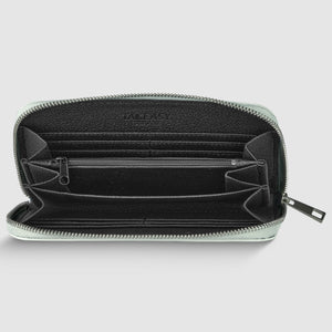 Italian Metallic Full-Grain Leather Wallet | Udine