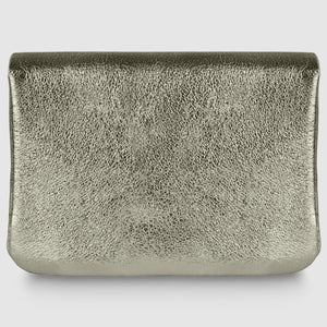 Italian Genuine Metallic Suede Wallet | Assisi