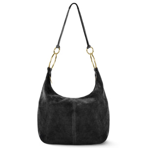 Italian Genuine Suede Hobo Bag | Belluno