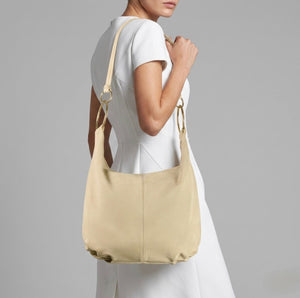 Italian Genuine Suede Hobo Bag | Belluno