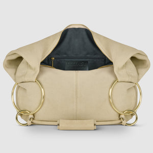 Italian Genuine Suede Hobo Bag | Belluno