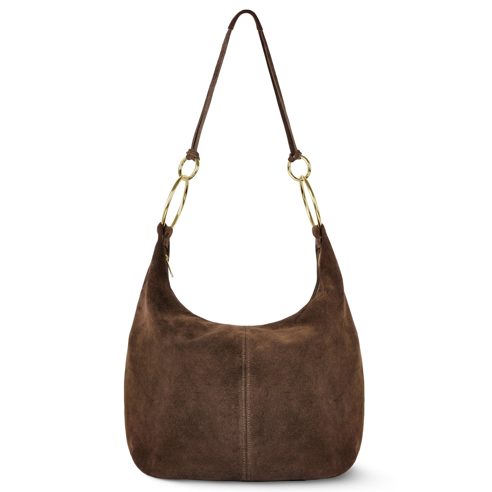Italian Genuine Suede Hobo Bag | Belluno