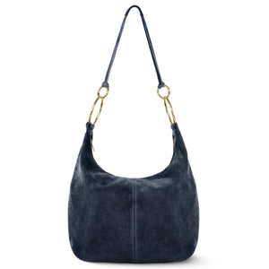 Italian Genuine Suede Hobo Bag | Belluno