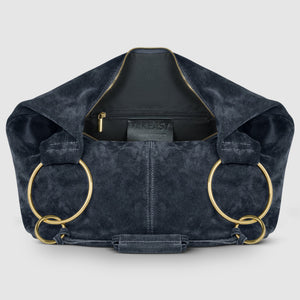 Italian Genuine Suede Hobo Bag | Belluno
