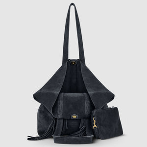 Italian Genuine Suede Tote Bag | Como