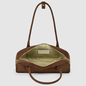 Italian Genuine Suede Shoulder Bag | Pavia