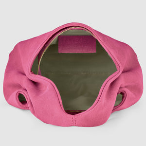 Italian Genuine Suede Shoulder Bag | Ferrara