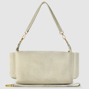 Italian Genuine Suede Shoulder Bag | Sondrio