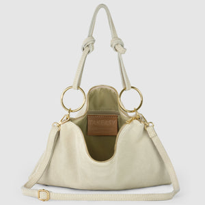 Italian Genuine Suede Shoulder Bag | Modena