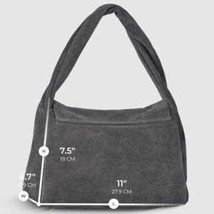 Italian Genuine Suede Top-Handle Bag | Ravenna