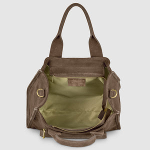 Italian Genuine Suede Tote Bag | Brianza