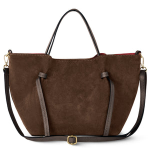 Italian Genuine Suede Tote Bag | Rovigo