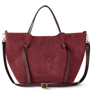 Italian Genuine Suede Tote Bag | Rovigo