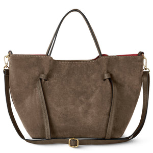 Italian Genuine Suede Tote Bag | Rovigo