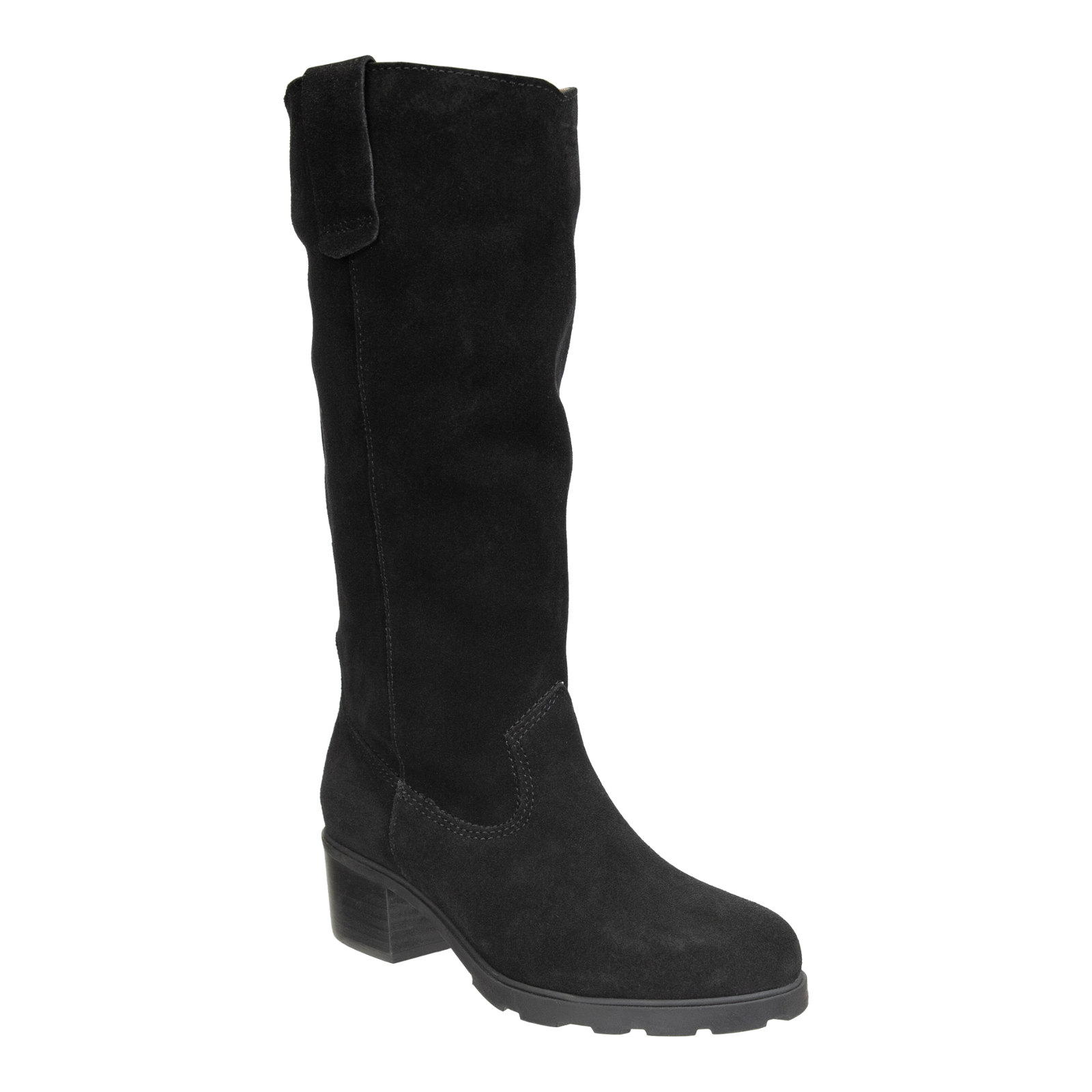 OTBT - TALLOW in BLACK Heeled Mid Shaft Boots