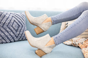 Tarim Booties in Grey