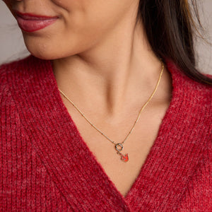 Texas Tech Guns Up Charm Necklace