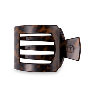 Tortoise Large Flat Square Hair Clip