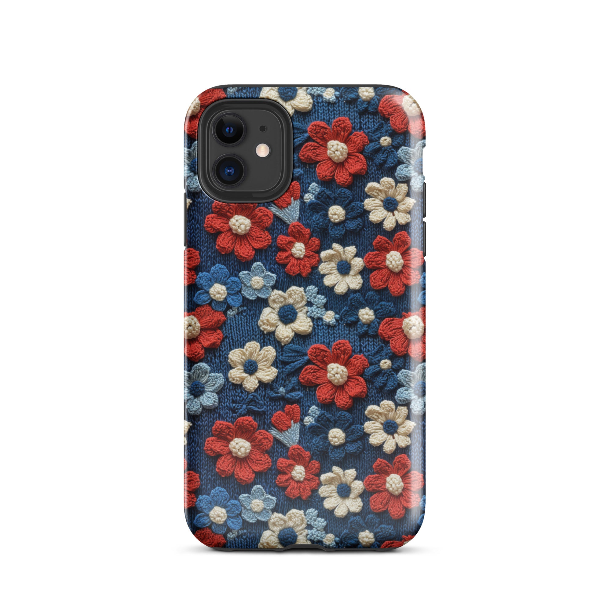 Yarn Flowers Tough Case for iPhone®