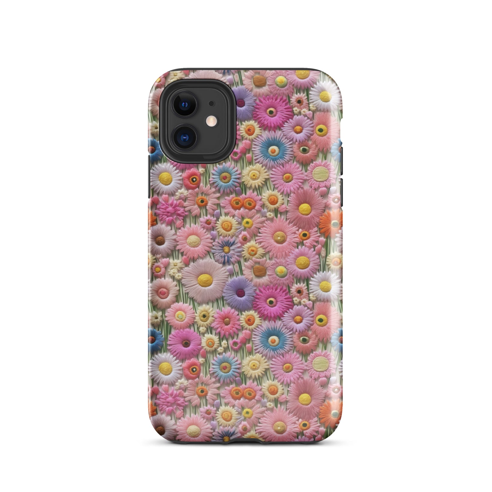 Needlepoint Flowers Tough Case for iPhone®