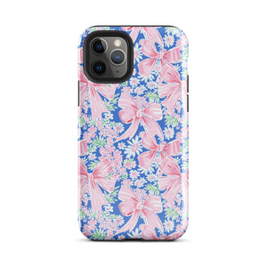 Flower and Bow Coquette Tough Case for iPhone®