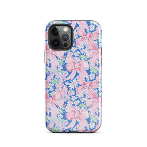 Flower and Bow Coquette Tough Case for iPhone®