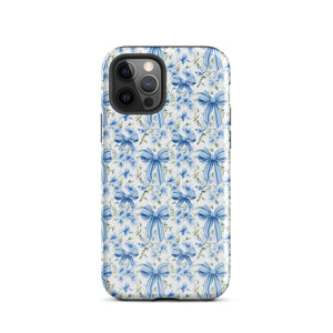 Blue Ribbon Bows Tough Case for iPhone®