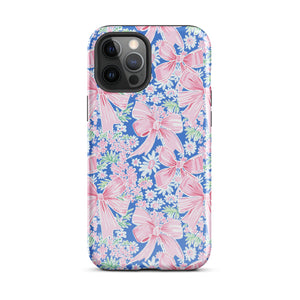 Flower and Bow Coquette Tough Case for iPhone®