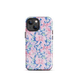 Flower and Bow Coquette Tough Case for iPhone®