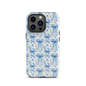 Blue Ribbon Bows Tough Case for iPhone®